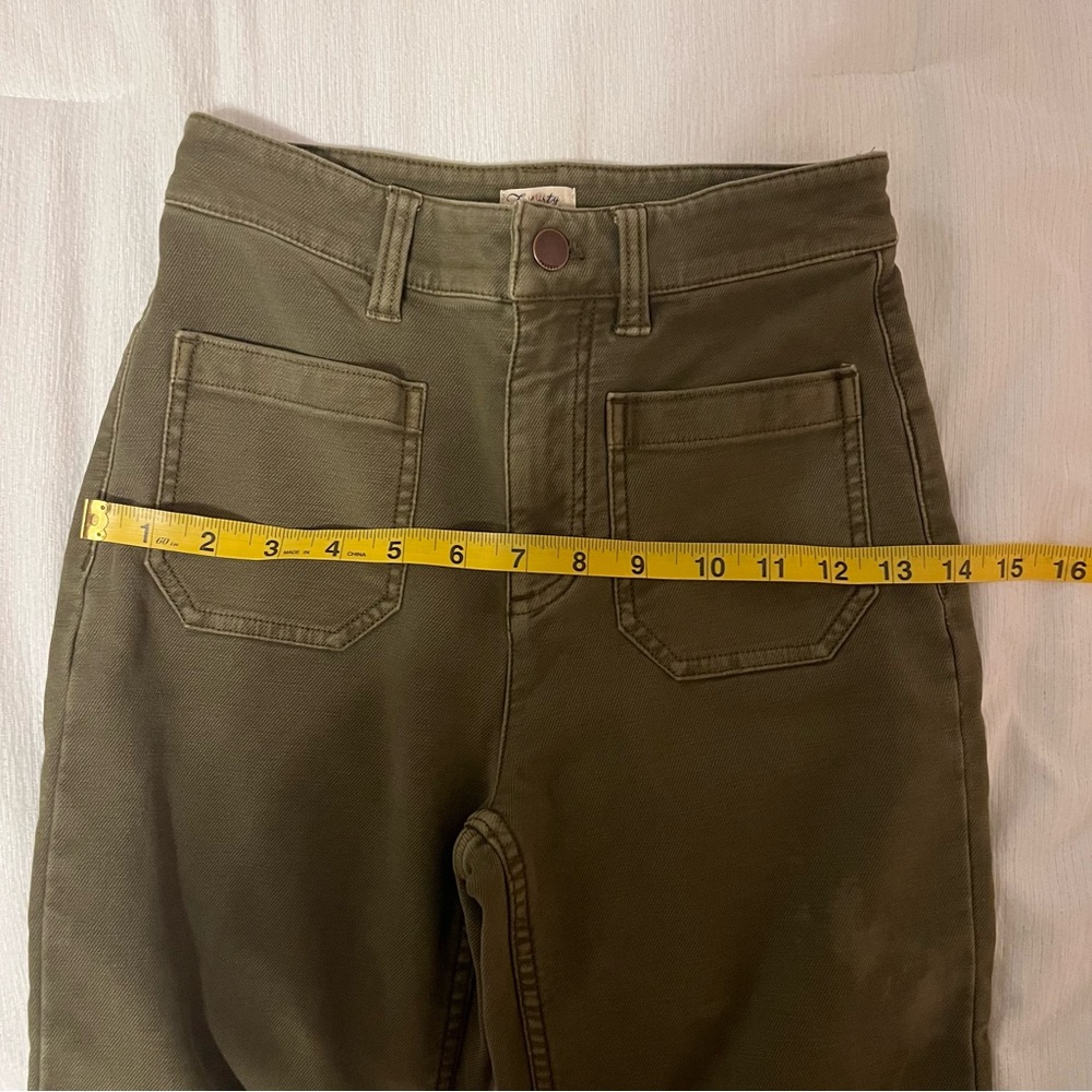 Faherty Stretch Terry Patch Pocket High Rise Wide… - image 7